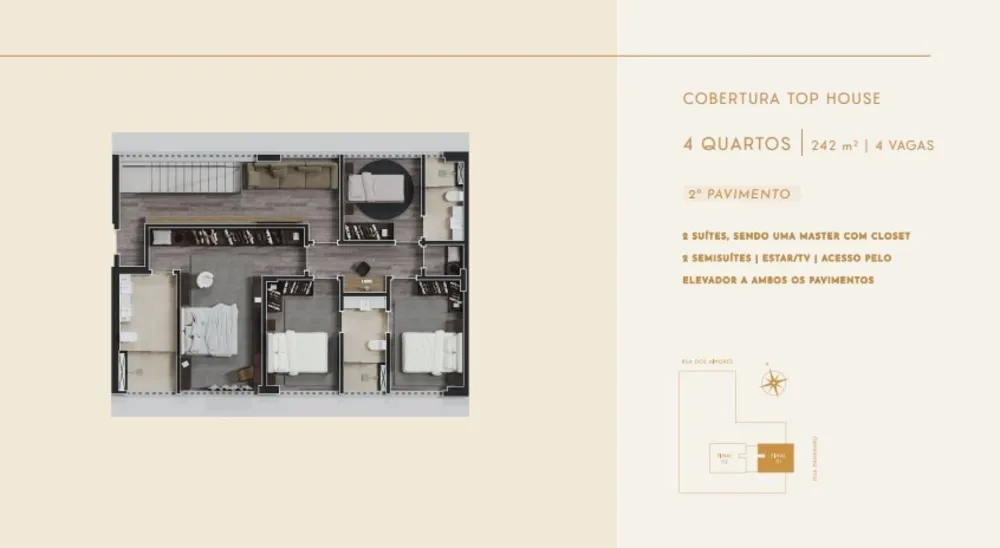 Apartamento, 4 quartos, 164 m² - Foto 12