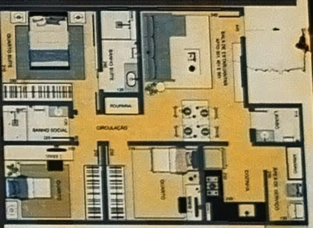 Apartamento, 3 quartos, 71 m² - Foto 3