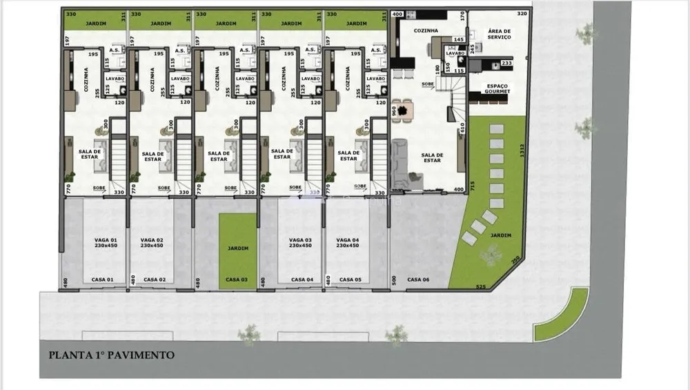 Casa, 2 quartos, 84 m² - Foto 3