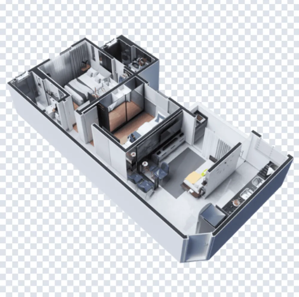 Apartamento, 2 quartos, 54 m² - Foto 6
