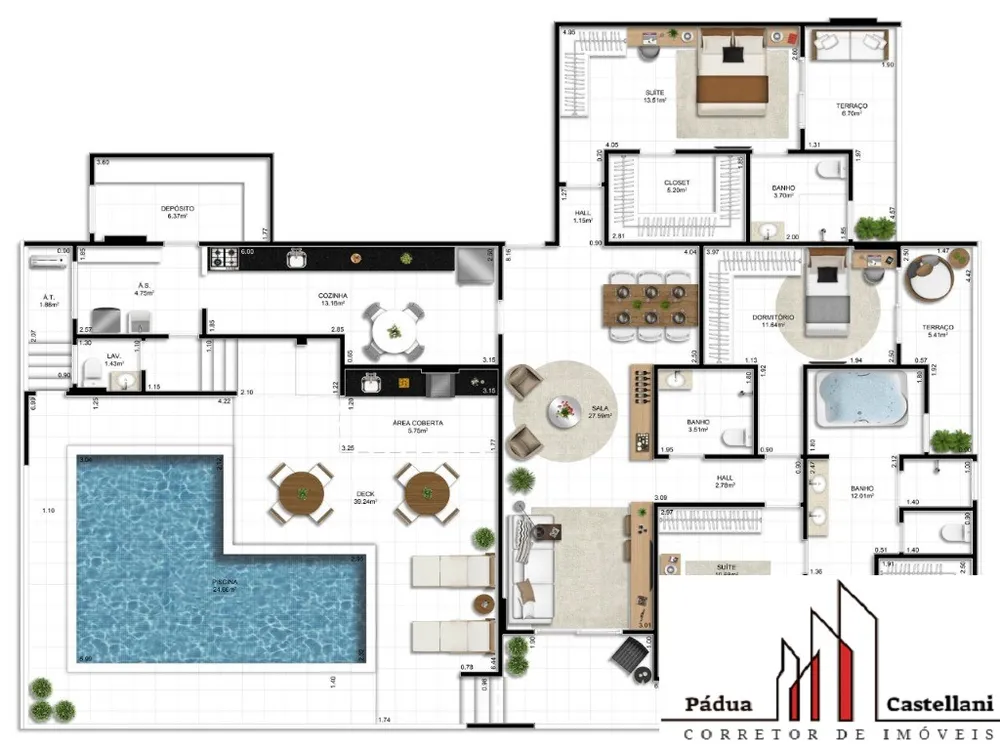 Apartamento, 3 quartos, 100 m² - Foto 14