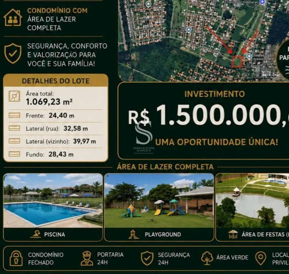 Terreno, 1069 m² - Foto 1