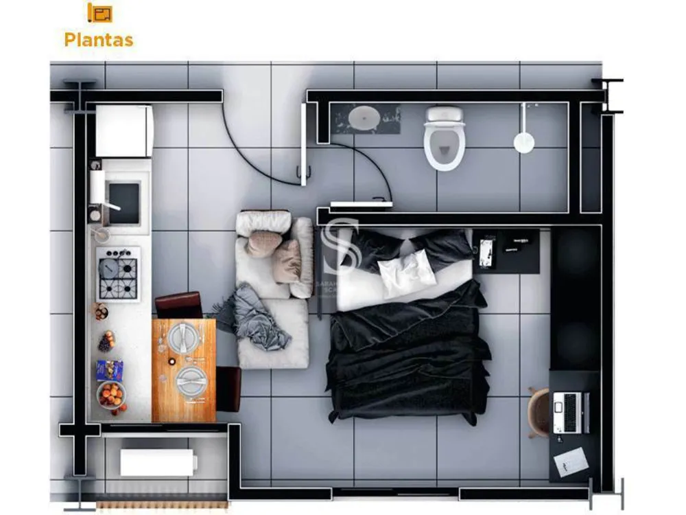 Apartamento, 2 quartos, 3500 m² - Foto 7