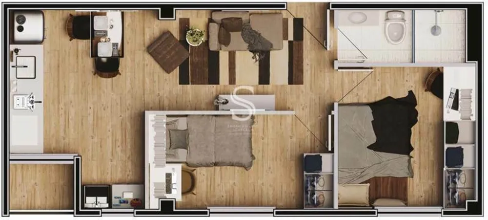 Apartamento, 2 quartos, 3500 m² - Foto 9