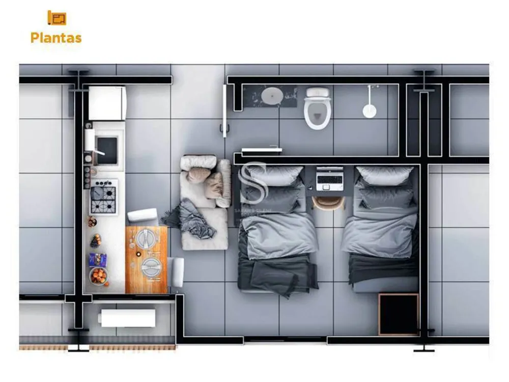 Apartamento, 2 quartos, 3500 m² - Foto 16