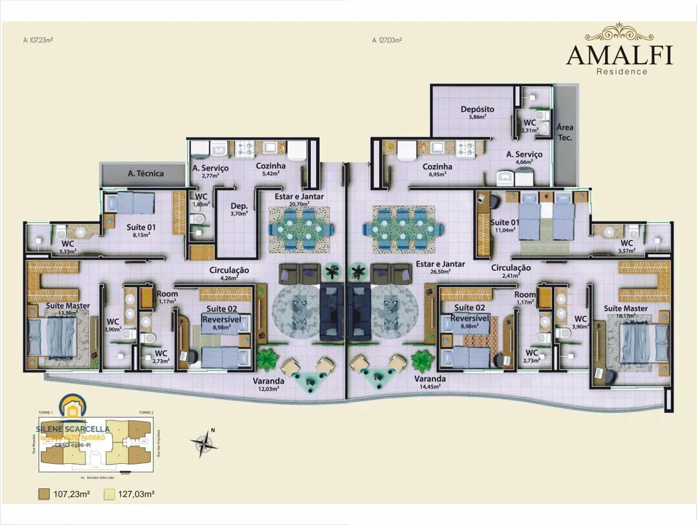 Apartamento, 3 quartos, 107 m² - Foto 15