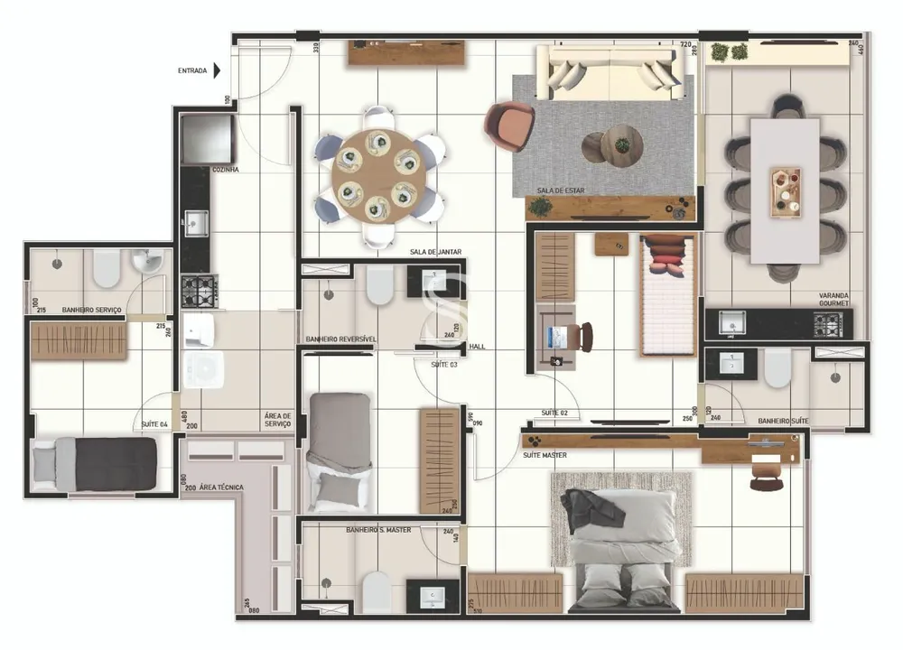 Apartamento, 4 quartos, 101 m² - Foto 14