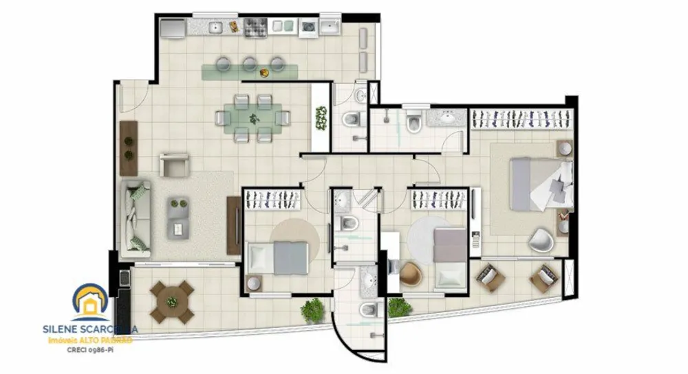 Apartamento, 3 quartos, 107 m² - Foto 14