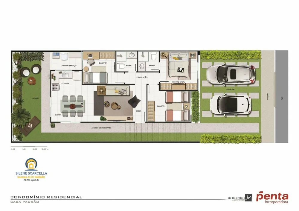 Casa, 3 quartos, 67 m² - Foto 14