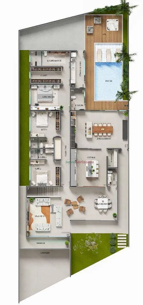 Casa, 3 quartos - Foto 11