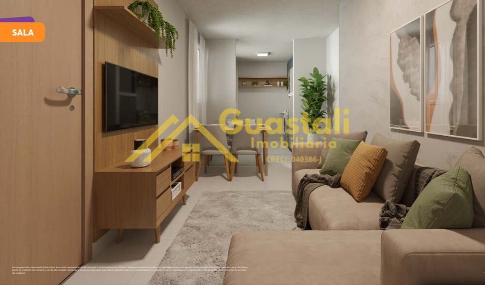 Apartamento, 2 quartos, 43 m² - Foto 1