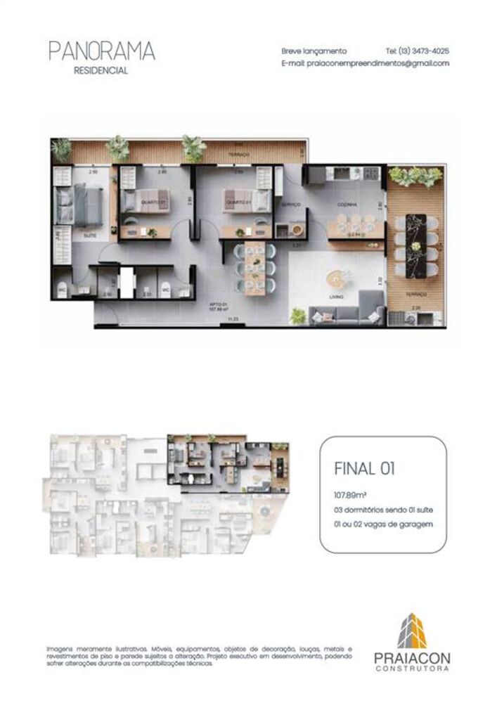 Apartamento, 3 quartos, 108 m² - Foto 4