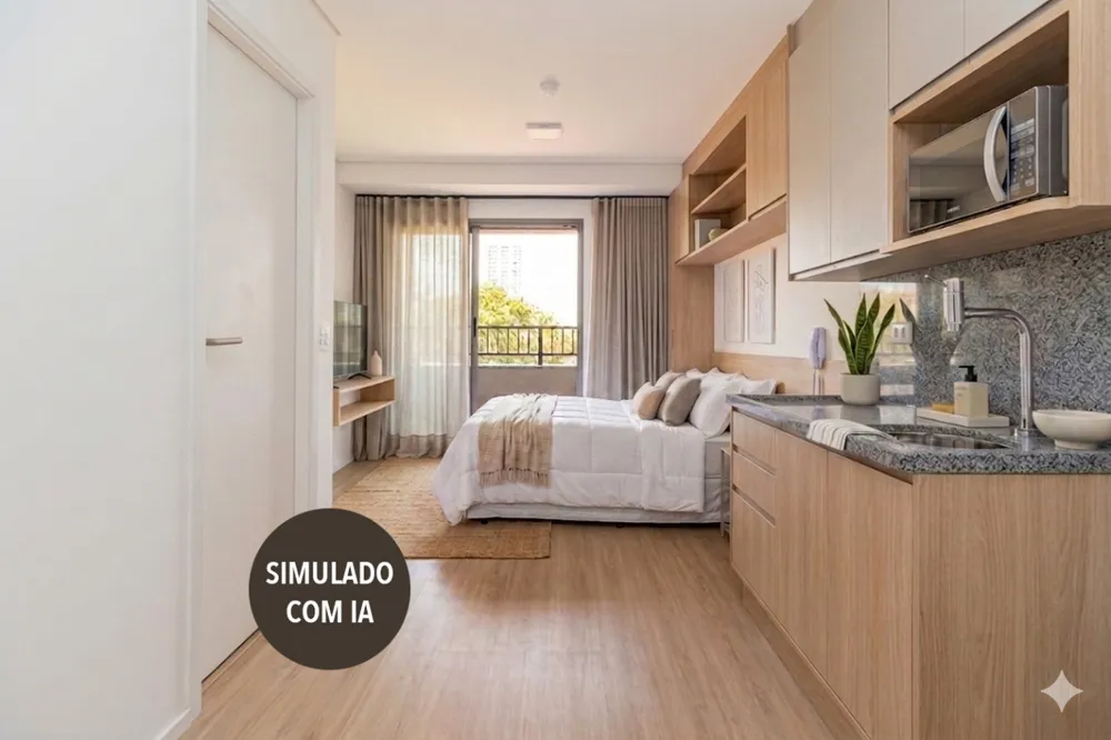 Apartamento, 1 quarto, 22 m² - Foto 2