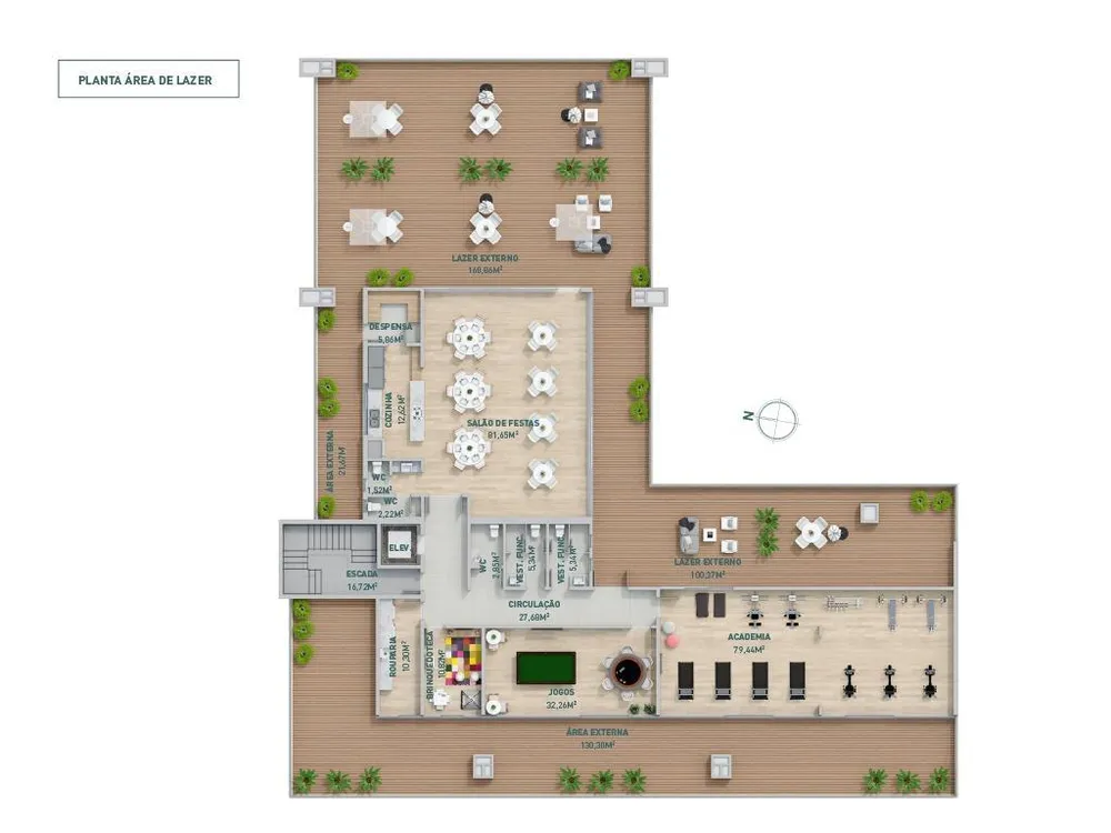 Cobertura, 2 quartos, 79 m² - Foto 4