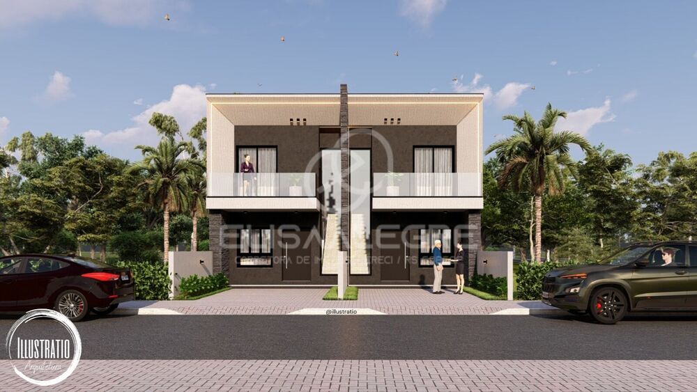 Sobrado, 3 quartos, 128 m² - Foto 1