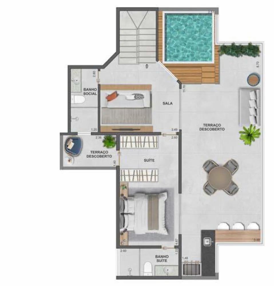 Apartamento, 2 quartos, 82 m² - Foto 19