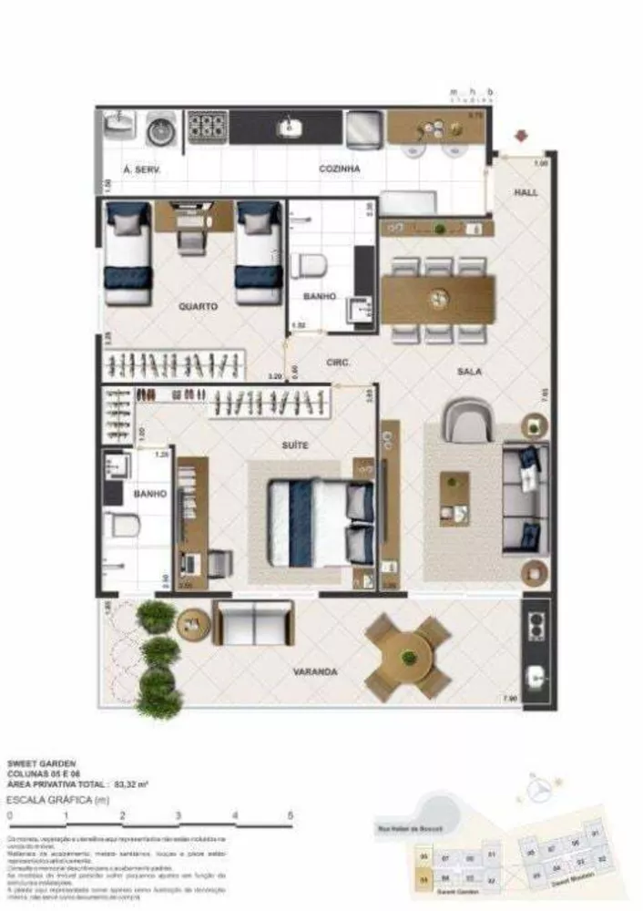 Cobertura, 2 quartos, 165 m² - Foto 25
