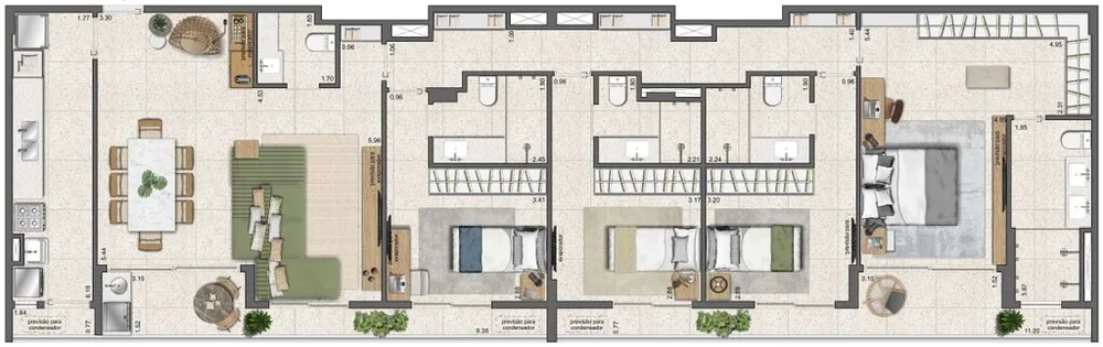 Apartamento, 3 quartos, 179 m² - Foto 39