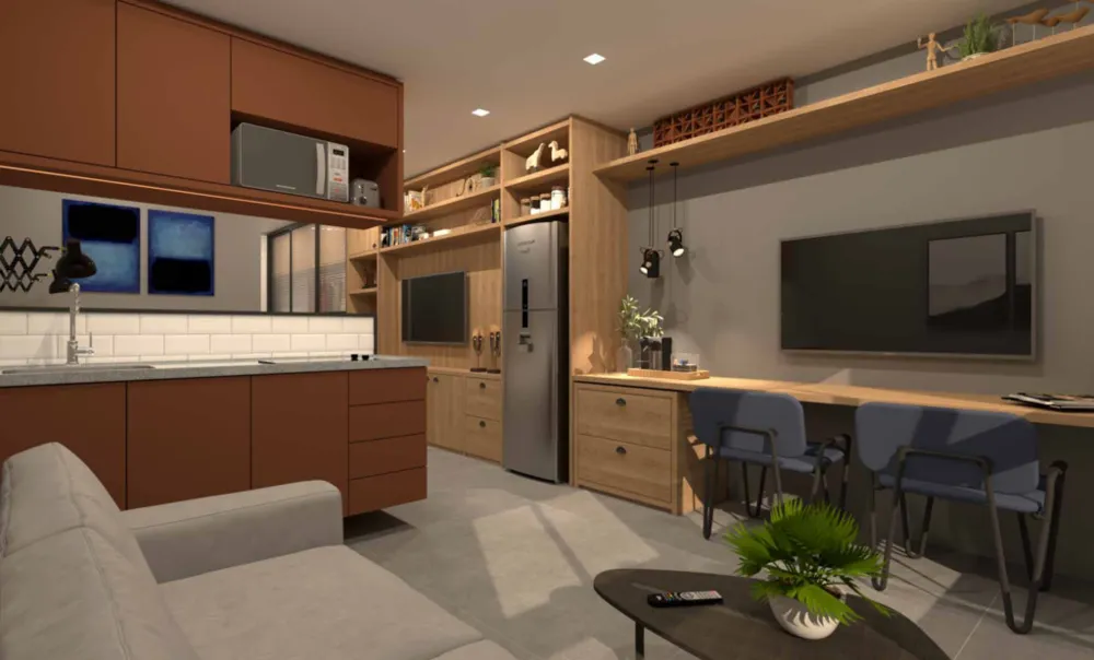 Apartamento, 1 quarto, 48 m² - Foto 9
