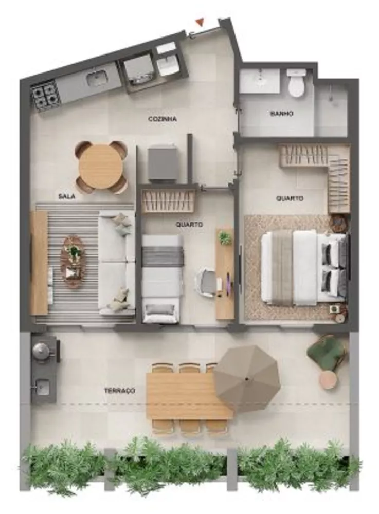 Apartamento, 1 quarto, 89 m² - Foto 19