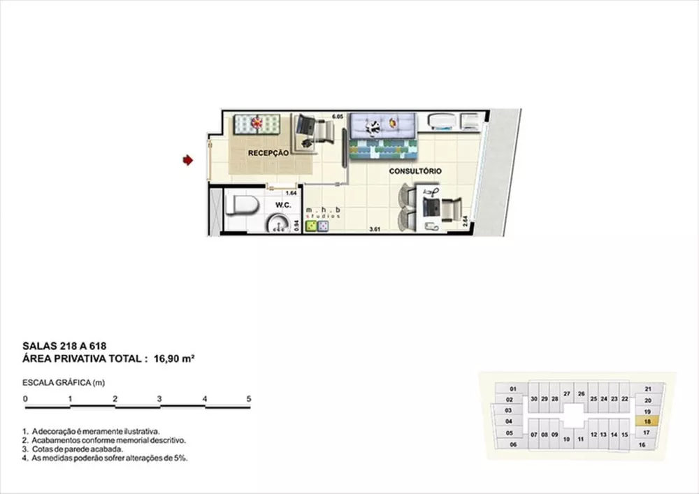 Sala-Conjunto, 22 m² - Foto 7