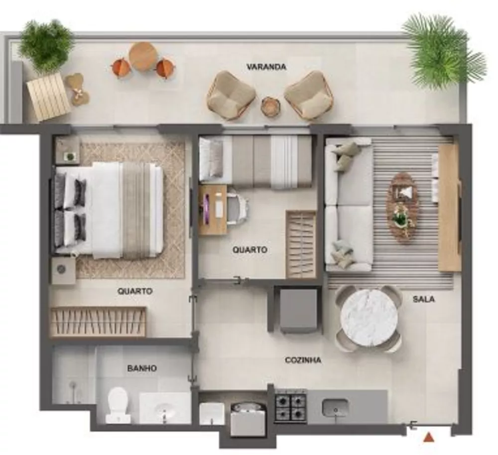 Apartamento, 2 quartos, 59 m² - Foto 32