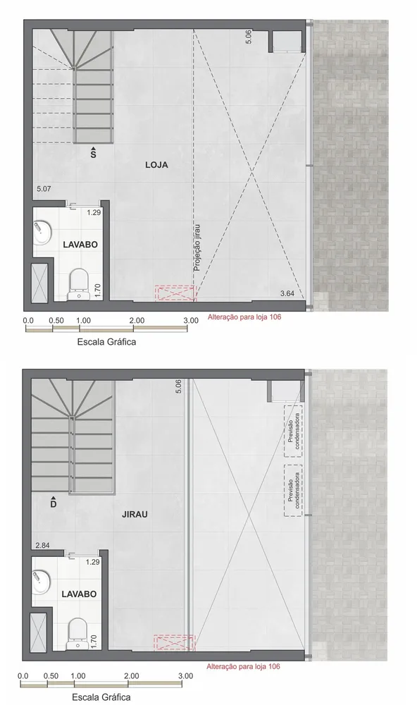 Loja-Salão, 80 m² - Foto 9