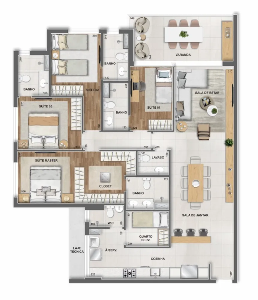 Apartamento, 2 quartos, 68 m² - Foto 141