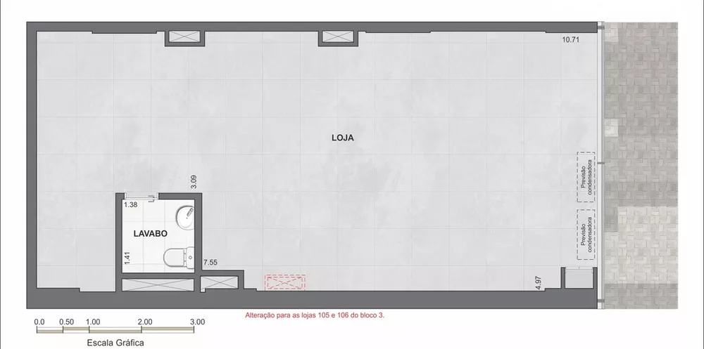Loja-Salão, 58 m² - Foto 8