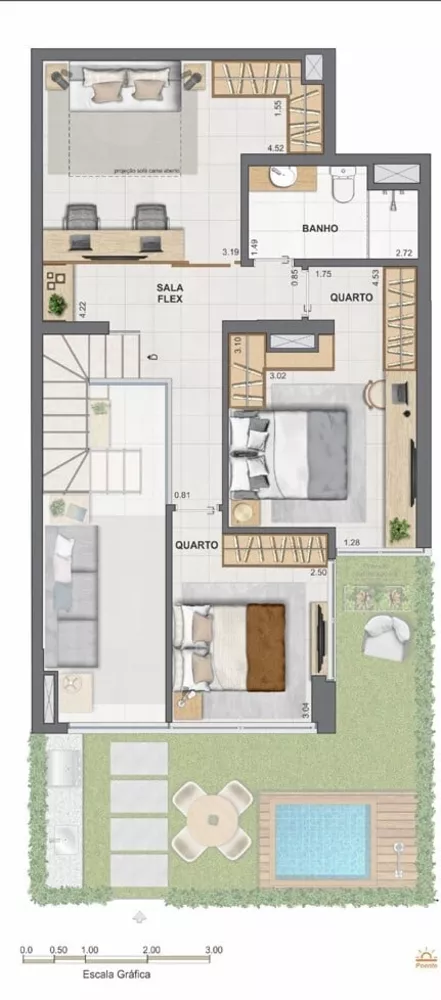 Apartamento, 2 quartos, 95 m² - Foto 41