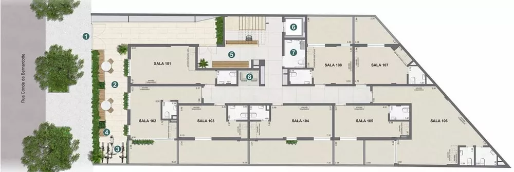 Sala-Conjunto, 67 m² - Foto 15