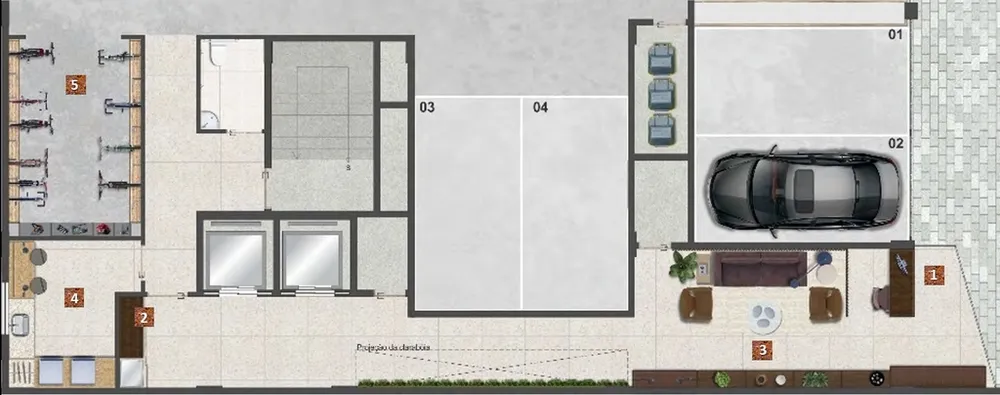 Apartamento, 1 quarto, 41 m² - Foto 42