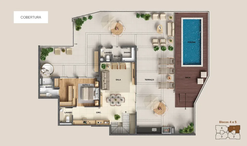 Cobertura, 4 quartos, 363 m² - Foto 27