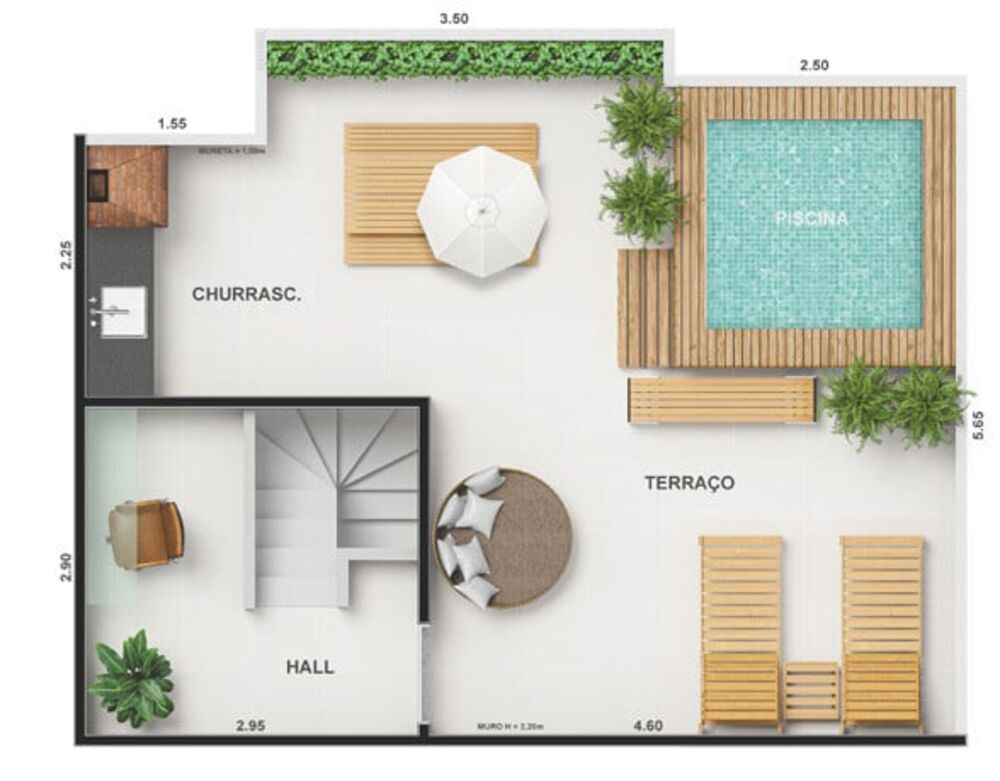 Cobertura à venda com 2 quartos, 93m² - Foto 7
