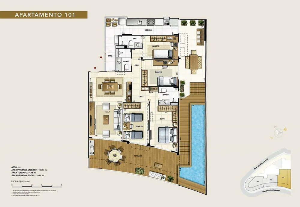 Apartamento, 2 quartos, 116 m² - Foto 54