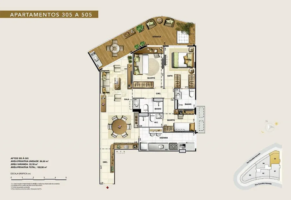Apartamento, 2 quartos, 116 m² - Foto 45