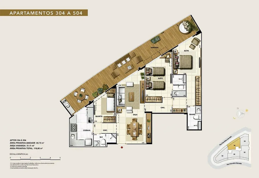 Apartamento, 2 quartos, 116 m² - Foto 46