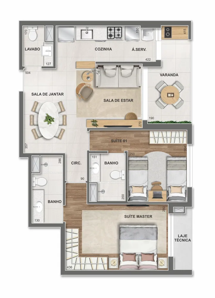 Cobertura, 3 quartos, 239 m² - Foto 70