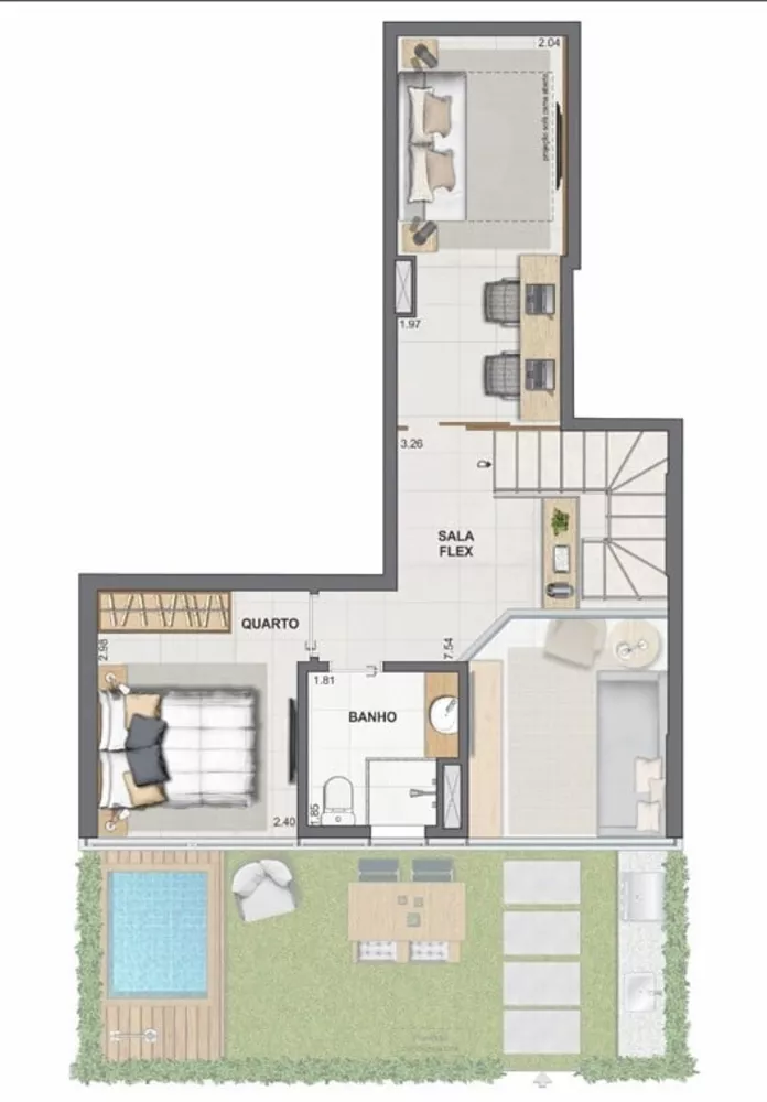 Apartamento, 2 quartos, 73 m² - Foto 45