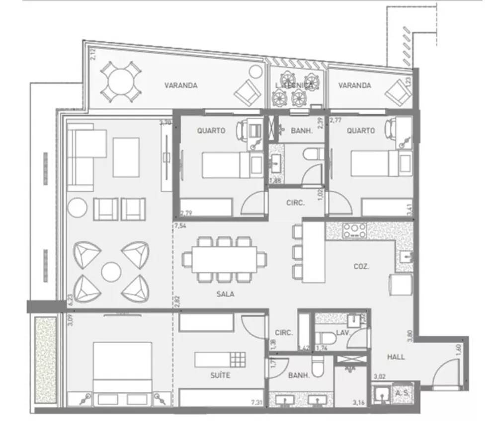 Cobertura, 3 quartos, 290 m² - Foto 11