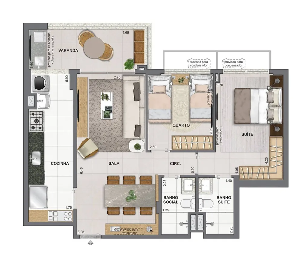 Cobertura, 4 quartos, 191 m² - Foto 41