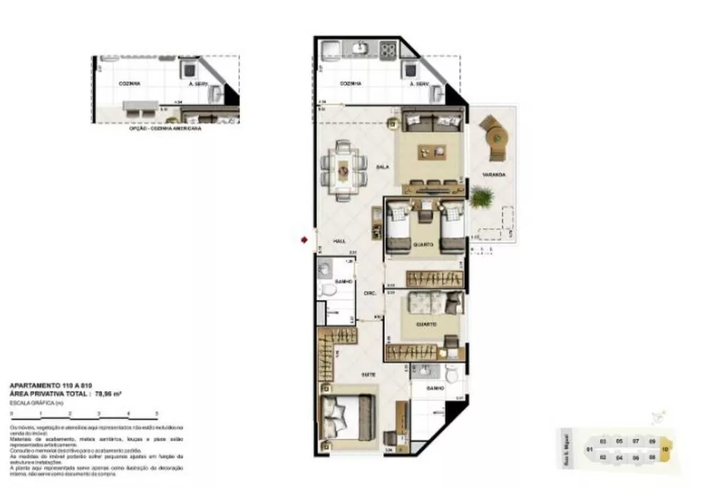 Apartamento, 2 quartos, 65 m² - Foto 29