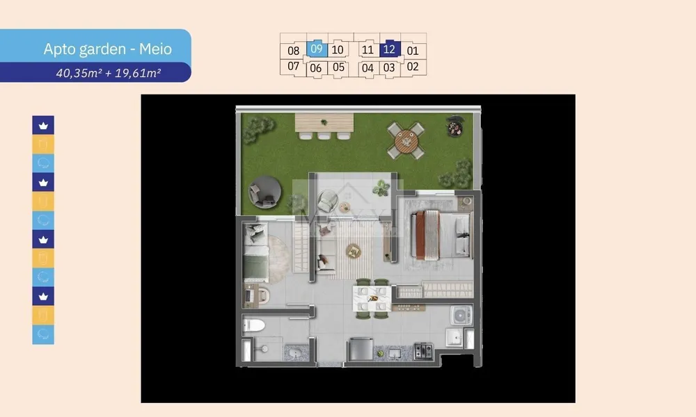 Apartamento, 2 quartos, 40 m² - Foto 35