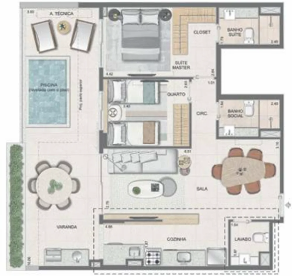 Apartamento, 3 quartos, 106 m² - Foto 30
