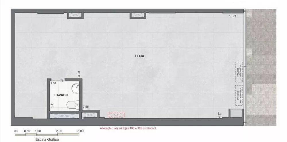 Loja-Salão, 49 m² - Foto 8