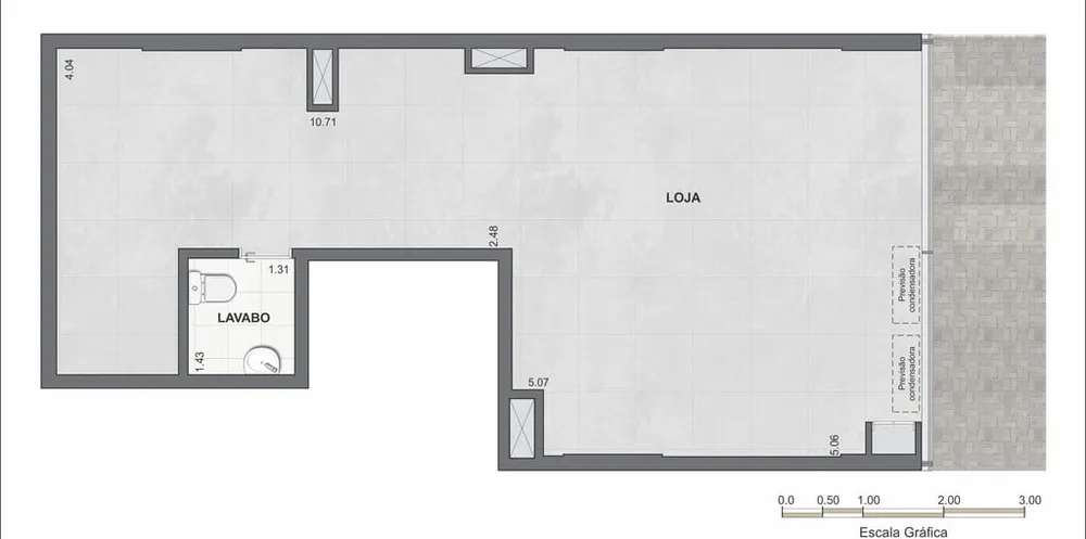 Loja-Salão, 49 m² - Foto 14