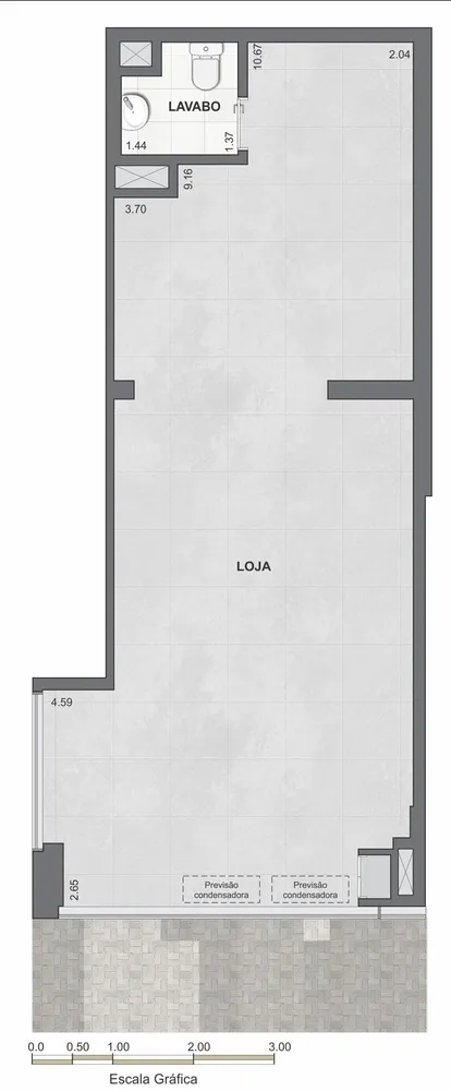 Loja-Salão, 49 m² - Foto 12