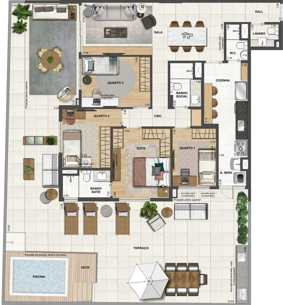 Apartamento, 3 quartos, 89 m² - Foto 30