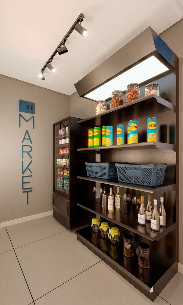 Apartamento à venda com 1 quarto, 41m² - Foto 2