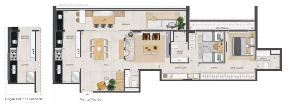 Cobertura, 3 quartos, 243 m² - Foto 12